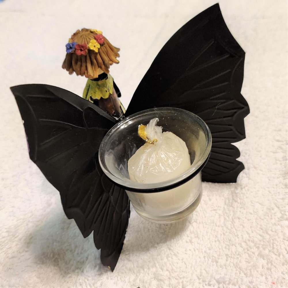 💚HP💚 NEW butterfly fairy candle holder - Picture 5 of 5